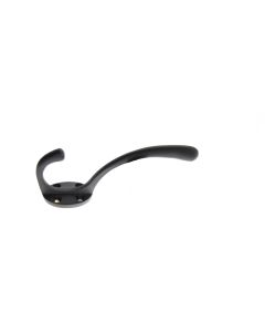 Atlantic Traditional Hat & Coat Hook - Matt Black AHCHMB