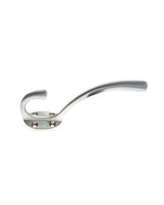 Atlantic Traditional Hat & Coat Hook - Satin Chrome AHCHSC