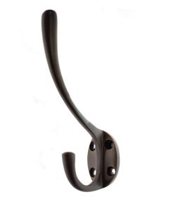 Atlantic Traditional Hat & Coat Hook - Urban Bronze AHCHUB