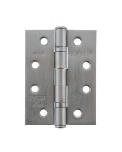Atlantic Ball Bearing Hinges Grade 11 Fire Rated 4" x 3" x 2.5mm - Satin Stainless Steel AHG111433SSS