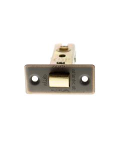 Atlantic Fire-Rated CE Marked Bolt Through Tubular Latch 3" - Antique Copper ALCE3AC