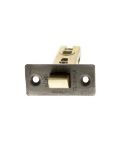 Atlantic Fire-Rated CE Marked Bolt Through Tubular Latch 2.5" - Distressed Silver ALCE25DS