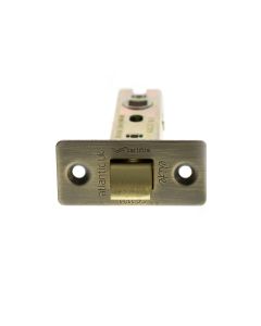 Atlantic Fire-Rated CE Marked Bolt Through Tubular Latch 2.5" - Matt Antique Brass ALCE25MAB