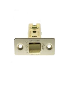Atlantic Fire-Rated CE Marked Bolt Through Tubular Latch 2.5" - Satin Nickel ALCE25SN