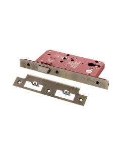 Atlantic DIN Latch 60mm backset - Antique Brass ALKDINL60AB