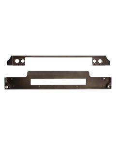 Atlantic DIN Rebate Kit for Euro Profile, Bathroom Lock, Latch, Euro Deadlock - Urban Dark Bronze ALKDINREBUDB
