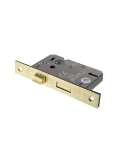 Atlantic 3 Lever Key Sashlock [CE] 2.5" - Satin Brass