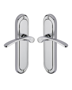 Heritage Brass AMB6210-PC Door Handle Lever Latch Ambassador Design Polished Chrome finish