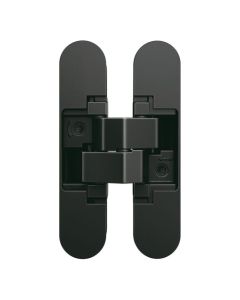 SIMONSWERK ANSELMI AN107 3D ADJUSTABLE CONCEALED Hinge with integrated closing function Black (AN 018) 110mm for 60Kg Door