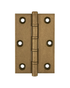 Simonswerk P1510 Ball Race Brass Butt Hinges 76.2mm x 50mm c/w Screws Antique Brass