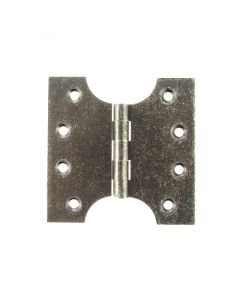 Atlantic (Solid Brass) Parliament Hinges 4" x 2" x 4" - Distressed Silver