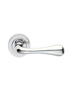Manital AQ1CP Astro Lever On Concealed Fix Round Rose Cro (Polished Chrome)  51mm Polished Chrome
