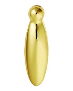 Carlisle Brass AQ45 Escutcheon Lock Profile Pear Drop Covered Face Fix Polished Brass