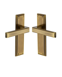 Heritage Brass ATL5710-AT Door Handle Lever Latch Atlantis Design Antique finish