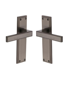 Heritage Brass ATL5710-MB Door Handle Lever Latch Atlantis Design Matt Bronze finish