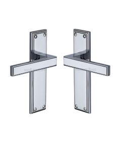 Heritage Brass ATL5710-PC Door Handle Lever Latch Atlantis Design Polished Chrome finish