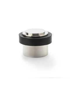 Alexander And Wilks Floor Mounted Doorstop Plain 35X40mm Pol Nickel Pvd AW603PNPVD