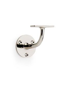 Alexander And Wilks Handrail Bracket (Heavy) 55mm Rose Polished Nickel AW750PN