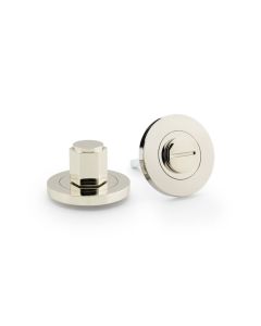 Alexander And Wilks Thumbtun & Release Hex On 50X6Mm Rose Polished Nickel AW794PN