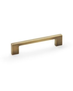 Alexander And Wilks Marco Cabinet Pull Handle 128mm C/C Antique Brass AW837-128-AB