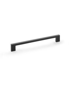 Alexander And Wilks Marco Cabinet Pull Handle 224mm C/C Black AW837-224-BL