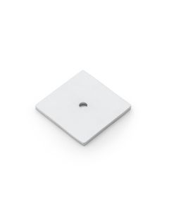 Alexander And Wilks Quantock Square Backplate AW893-38-SC Satin Chrome