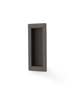 Alexander And Wilks Rectangular Flush Pull 100X45X13mm Dark Bronze Pvd AW911-100-DBZPVD