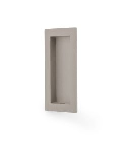 Alexander And Wilks Rectangular Flush Pull 100X45X13mm Satin Nickel AW911-100-SN
