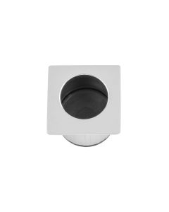 Sliding Door Finger Edge Pull Square -29mm Polished Chrome By Alexander & Wilks AW993PC