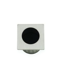 Sliding Door Finger Edge Pull Square -29mm Satin Nickel By Alexander & Wilks AW993SN