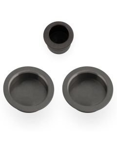 Sliding door pull Kit - 60mm-Dark Bronze PVD By Alexander & Wilks AW994DBZPVD