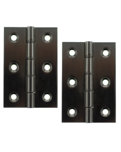 Atlantic Washered Hinges 3" x 2" x 2.2mm - Black Nickel AWH3222BN