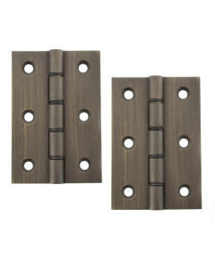 Atlantic Washered Hinges 3" x 2" x 2.2mm - Urban Bronze AWH3222UB