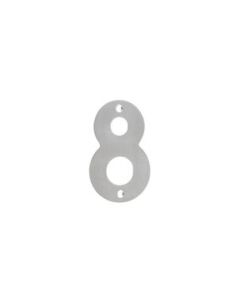 Frelan Screwfix Numeral 100mm JSS-8 Satin Stainless Steel