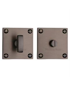 Heritage Brass BAU1555-MB Square Low profile Thumbturn & Emergency Release MattBronze finish