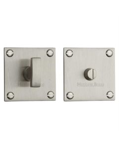 Heritage Brass BAU1555-SN Square Low profile Thumbturn & Emergency Release Satin Nickel finish