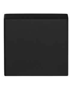 FORMANI BASICS BSQBN53 blank escutcheon square satin black