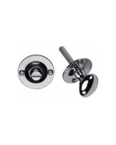 Heritage Brass BT15-PC Oval turn with release Polished Chrome finish