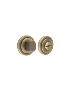 Burlington Turns & Releases Inner 3 Stepped Rose Antique Brass
