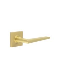 Frelan Burlington Mayfair Door Handles Satin Brass Consist of BUR10SB + BUR150SB