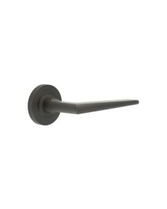 Frelan Burlington Mayfair Door Handle on Knurled Outer Rose Dark Bronze BUR10KIT83 Consist of BUR10DB and BUR55DB