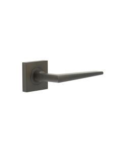 Frelan Burlington Mayfair Door Handle on Square Plain Outer Rose Dark Bronze BUR10KIT84 Consist of BUR10DB and BUR150DB