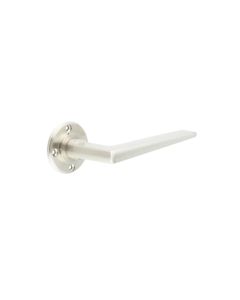 Frelan Burlington Mayfair Door Handle on Rose - Roses Sold Separately BUR10SN