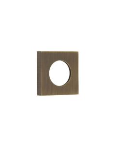 Frelan Burlington Square Plain Outer Rose for Handles & T&R BUR150DB Dark Bronze