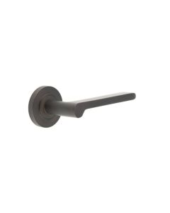 Frelan Burlington Fitzrovia Door Handle on Plain outer Rose Dark Bronze BUR15KIT79 Consist of BUR15DB and BUR50DB