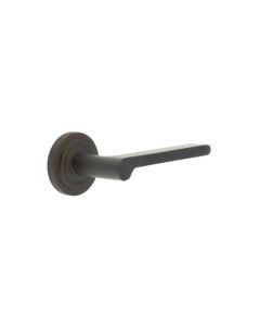 Frelan Burlington Fitzrovia Door Handle on Stepped outer Rose Dark Bronze BUR15KIT81 Consist of BUR15DB and BUR52DB