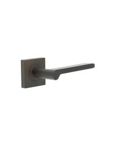 Frelan Burlington Fitzrovia Door Handle on Square Plain Outer Rose Dark Bronze BUR15KIT84 Consist of BUR15DB and BUR150DB