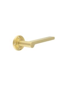 Frelan Burlington Fitzrovia Lever on Rose Door Handle - Roses Sold Separately BUR15SB