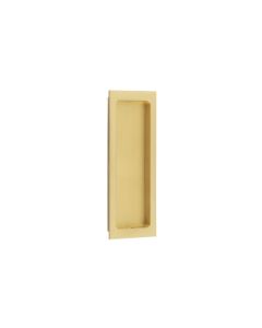 Frelan Burlington Frelan Burlington Rectangular Flush Pull BUR225SB Satin Brass