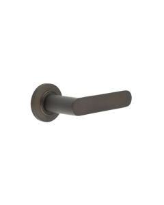 Frelan Burlington Kensington Door Handle on Knurled Outer Rose Dark Bronze BUR25KIT83 Consist of BUR25DB and BUR55DB